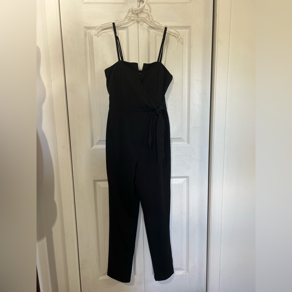 Max + Ash Elegant Black Jumpsuit size L